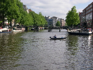 Typical Amsterdam Canal