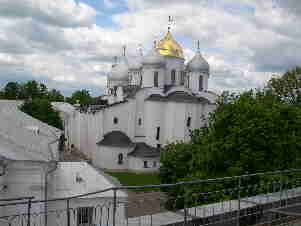 Cathedral in Novgorod's Kremlin
