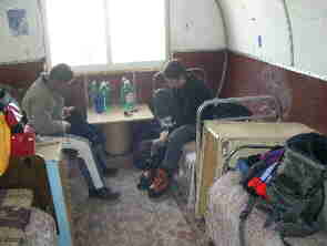 Preparing equipment for the summit push