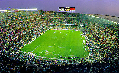 Barcelona's Nou Camp Stadium